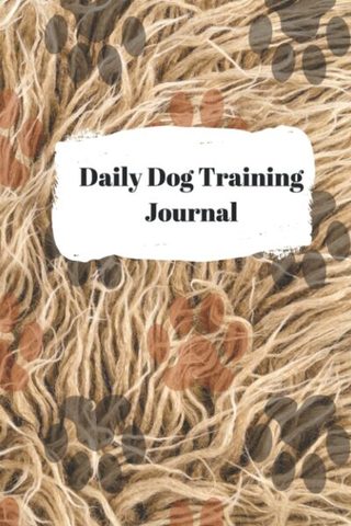Daily Dog Training Journal cover